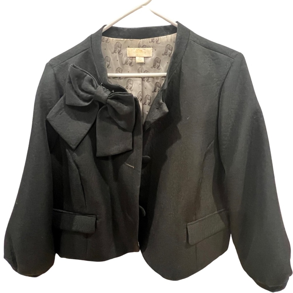 Erin Fetherston for Target Cropped Jacquard Bow Jacket XL